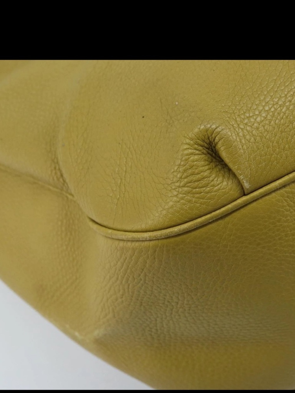 Gucci horsebit Emily Leather Bag in Olive Green with Chain Detail - Picture 7 of 13